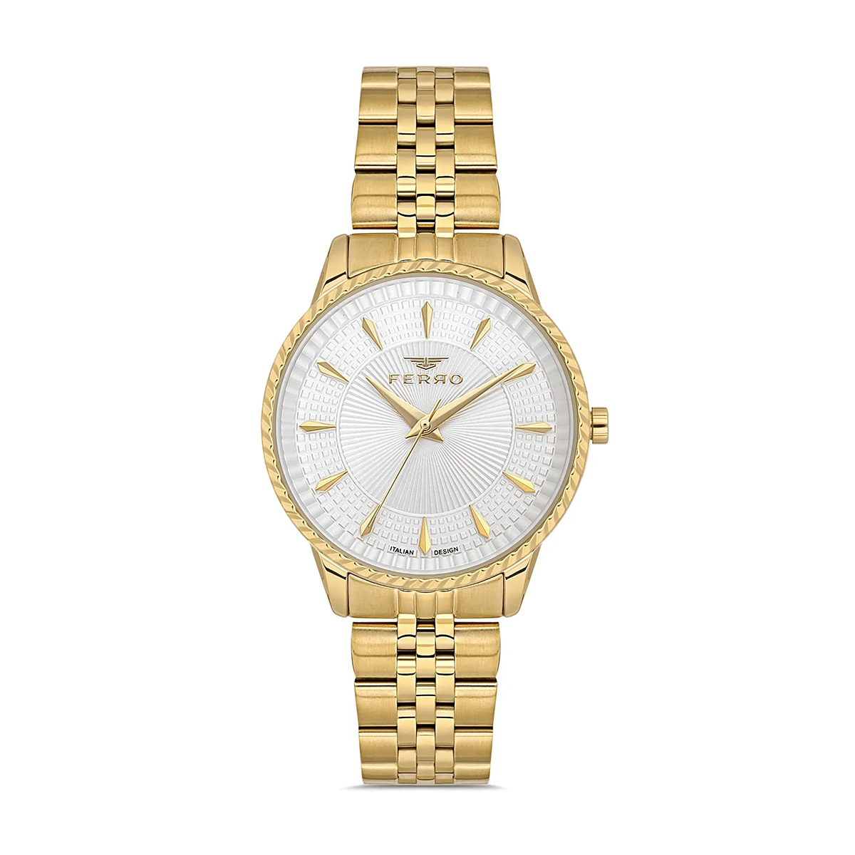MONTRE FERRO FEMME SIMPLE ACIER